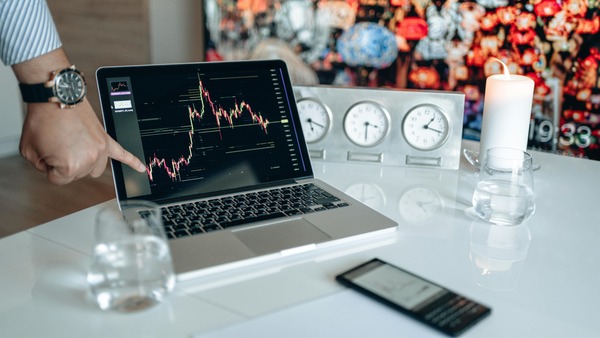 Smartphone displaying a cryptocurrency price tracking app